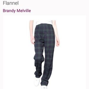 Brandy Melville pants in watch plaid